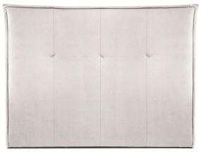 Tăblie de pat crem 140x120 cm Monica – Milo Casa
