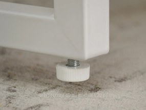 Masă de sufragerie Bird (stejar + alb). 1111739