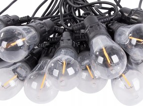 Girlanda luminoasa de gradina LED LUCENT, 20 m