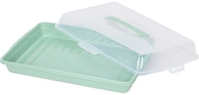 Tavă de servire cu capac EH 44 x 31 x 10 cm, alb