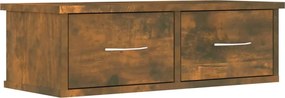 vidaXL Dulap de perete, stejar fumuriu, 60x26x18,5 cm lemn prelucrat