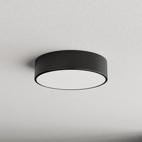 Plafonieră cu senzor CLARE 2xE27/24W/230V d. 30 cm negru Brilagi