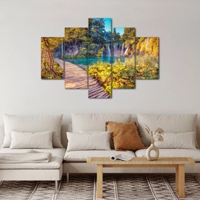 Tablou - Lacurile Plitvice, Croația (150x105 cm)