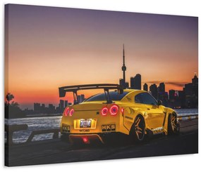 Tablou Canvas Nissan GTR 120x80 cm