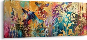 Tablou - Pictura abstractă a naturii (120x50 cm)
