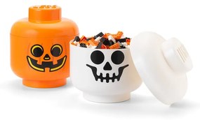 Cutie depozitare LEGO® Pumpkin Head L, portocaliu