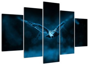 Tablou cu bufnița zburând (150x105 cm)