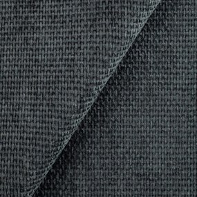 Fotoliu gri închis cu tapițerie din chenille Freya – Ropez