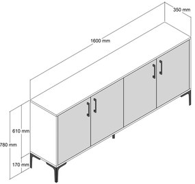 Dulap Kloe (Nuc + Crem). 1088272