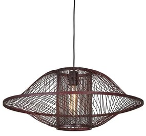 Lustra/Pendul Eco, Bambus, Maui visiniu, L