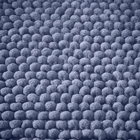 Covoraș de baie albastru 50x80 cm Aspen Bobble – Bianca