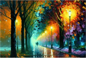 Tablou - Plimbare de noapte (90x60 cm)