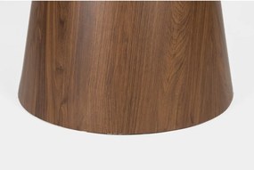 Masă de dining rotundă cu blat din piatră ø 115 cm Almira – White Label