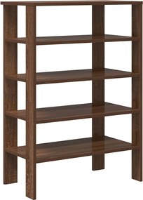 vidaXL Suport pantofi Stejar maro 61x32x87,5 cm Lemn prelucrat