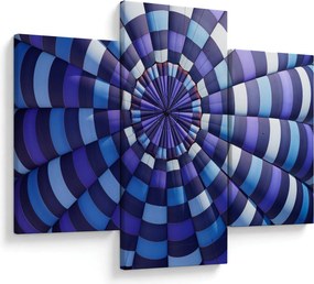 Tablou cu structura balonului zburător (90x60 cm)
