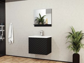 Set mobilier baie Nadalo  (negru). 1122704