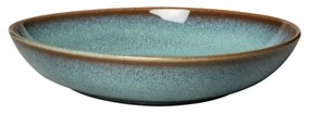 Bol din gresie ceramică Villeroy &amp; Boch Like Lave, ø 22 cm, turcoaz - maro