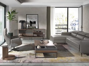 Coltar LUX design italian cu sezlong stanga si functia relax Serena