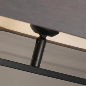 Veioza/Lampa de masa decorativa Sleek negru/gri