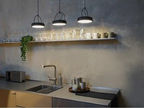 Osram - Lustră LED pe cablu DECOR PUCK 3xLED/12W/230V negru