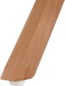 Scaun pivotant elegant, alb, ETOSA