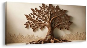 Tablou arborele vieții în tonuri naturale