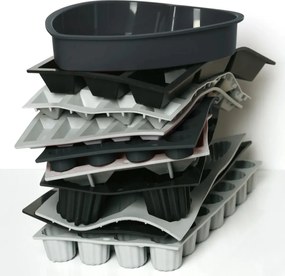 Formă din silicon De Buyer 1964.01 Moul'flex Brioche, 6 buc