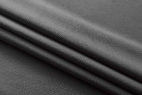 Draperie opaca DREAM VELVET 140x250 cm, gri inchis Agatat: Inele metalice