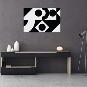 Tablou - Abstracție geometrică N⁰1 (90x60 cm)