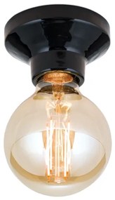 Orion - Plafonieră FROST 1xE27/60W/230V neagră