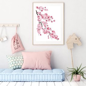 Poster - Copac înflorit (A4)