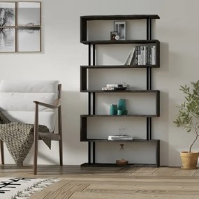 Biblioteca Victor, culoare antracit 163 cm