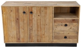 Comoda din lemn de pin Old Pine 80 cm