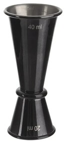 Cupa de măsurare Orion Bar negru,  20 ml și 40 ml