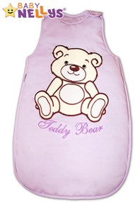 Sac de dormit Teddy Bear Baby Nellys - lila mărime 2
