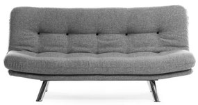 Canapea extensibilă BINA, 2 locuri, gri deschis