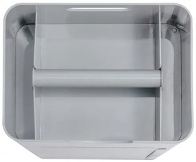 WENKO 24213100 - Perie WC IMON 20x58,5 cm gri
