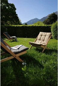 Fotoliu pliabil Karup Design Boogie Raw/Olive Green