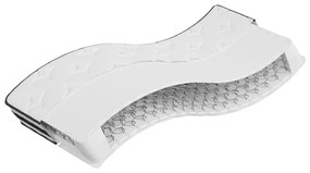 vidaXL Saltea cu arcuri bonnell, fermitate medie, 80x220 cm