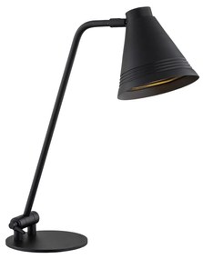 Veioza, lampa de masa design modern AVALONE negru