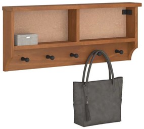 vidaXL Suport pentru haine &quot;SANDNES&quot; 87x12x35 cm lemn masiv de pin