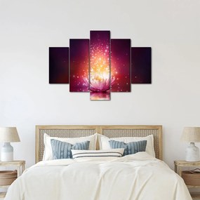 Tablou cu floare de lotus (150x105 cm)
