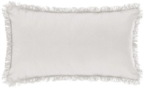 Perna decorativa cu franjuri Culoare ivory, FRINGE 30x50 cm