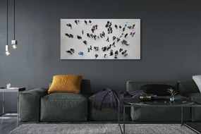 Tablouri canvas zbor de pasăre Oameni