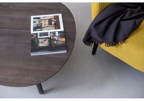 Măsuță de cafea din lemn de frasin Ragaba Contrast Pick, gri