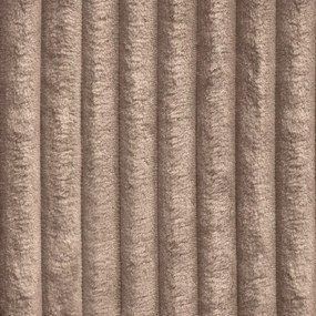 Canapea extensibila modulara in forma de L NORDEN TILIA 250x140 cm, maro deschis