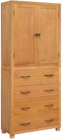 vidaXL Set de Mobilier pentru Depozitare cu sertar Maro Lemn compozit