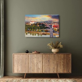 Tablou - Panorama bratislavei, Slovacia (90x60 cm)