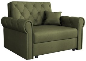 Fotoliu Columbus 200Verde, 85x116x98cm, 50 kg, Tapiterie, Picioare: Metal