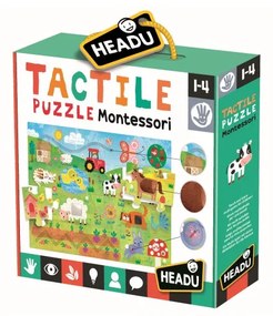 MONTESSORI PUZZLE TACTIL - HEADU (HE23592)
